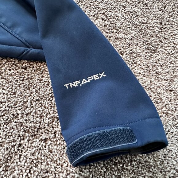 The North Face Apex Softshell Jacket Navy Blue - Men’s Medium - Picture 5 of 10